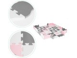 Foam mat with fence puzzle dry pool 36 pieces ECOTOYS