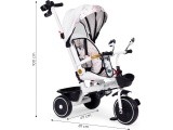Children's tricycle stroller swivel seat pusher canopy ECOTOYS
