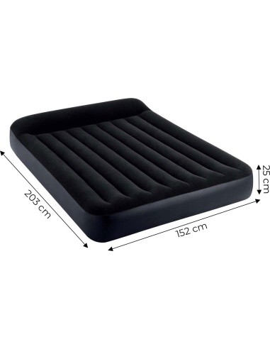 Pripučiamas miegojimo čiužinys 203x152 cm dvivietis INTEX 64143