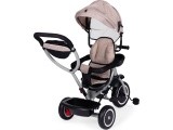 Tricycle stroller 2-in-1 swivel seat folding canopy - beige ECOTOYS