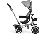 Tricycle stroller 2-in-1 swivel seat folding canopy - grey ECOTOYS