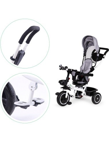 Triratukas triratukas pasukama sėdynė Ecotoys