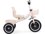 Tricycle tricycle non-slip handles bell basket beige ECOTOYS