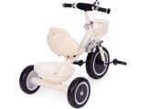 Tricycle tricycle non-slip handles bell basket beige ECOTOYS