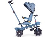 Tricycle stroller tricycle 2-in-1 swivel seat folding canopy blue - ECOTOYS