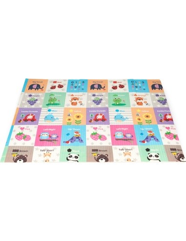Educational foam mat double sided foldable large troba ECOTOYS