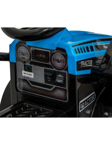 Elektromobilis ekskavatorius-traktorius G320 mėlynas