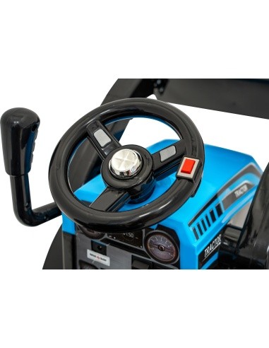 Elektromobilis ekskavatorius-traktorius G320 mėlynas