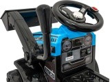 Elektromobilis ekskavatorius-traktorius G320 mėlynas