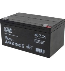 Vehicle parts battery 24V 7AH