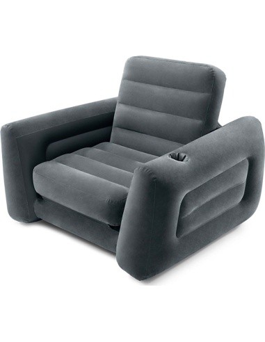 Inflatable chair mattress recliner bed 2-in-1 INTEX 66551
