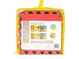 Mokomasis putplasčio kilimėlis EVA dėlionė 20 dalių 148x119cm ECOTOYS