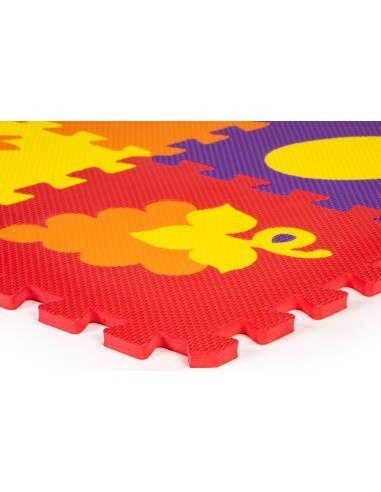 Educational foam mat EVA puzzle 20 pieces 148x119cm ECOTOYS