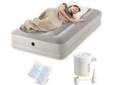 Inflatable mattress for sleeping 191x99x30 cm single person with USB pump INTEX 64177