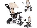 Tricycle - Stroller with Rotating Seat Eco Toys, Beige