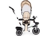 Vaikiškas vežimėlis - triratukas su reguliuojama sėdyne Eco Toys, smėlio spalvos