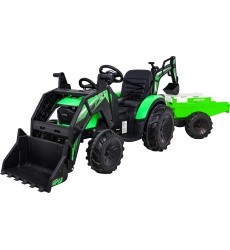 Buggy Tractor With Trailer 720-T Green