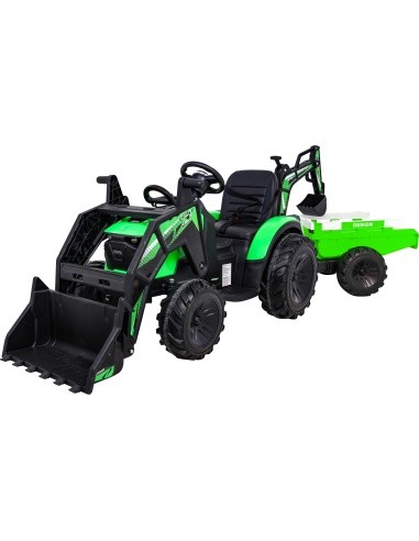 Buggy Tractor With Trailer 720-T Green