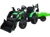 Buggy Tractor With Trailer 720-T Green