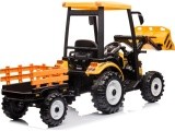 MEGA D68 Tractor Vehicle With Trailer Yellow