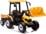 MEGA D68 Tractor Vehicle With Trailer Yellow