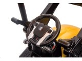 MEGA D68 Tractor Vehicle With Trailer Yellow