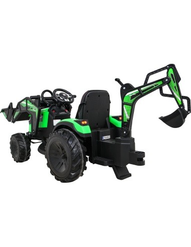 Buggy Tractor With Trailer 720-T Green