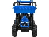 MEGA D68 Tractor Vehicle With Trailer Blue