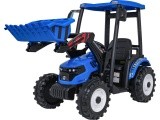 MEGA D68 Tractor Vehicle With Trailer Blue
