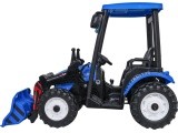 MEGA D68 Tractor Vehicle With Trailer Blue