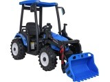 MEGA D68 Tractor Vehicle With Trailer Blue