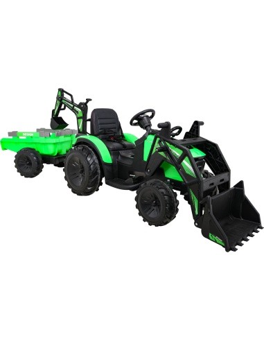 Buggy Tractor With Trailer 720-T Green