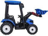 MEGA D68 Tractor Vehicle With Trailer Blue