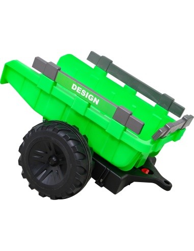 Buggy Tractor With Trailer 720-T Green