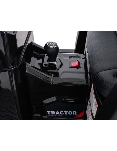 MEGA D68 Tractor Vehicle With Trailer Blue
