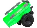 Elektromobilis traktorius su priekaba Buggy 720-T, žalias