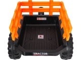MEGA D68 Tractor Vehicle With Trailer Blue