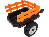 MEGA D68 Tractor Vehicle With Trailer Blue