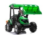 MEGA D68 Tractor Vehicle With Trailer Green