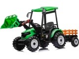 MEGA D68 Tractor Vehicle With Trailer Green