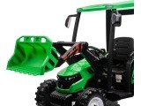MEGA D68 Tractor Vehicle With Trailer Green