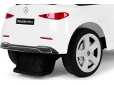 Riding car Mercedes C CLASS interactive steering wheel sounds white