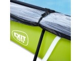 EXIT Lime pool 220x150x65cm with dome and filter pump - green