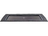 EXIT Dynamic ground level sports trampoline 244x427cm - black