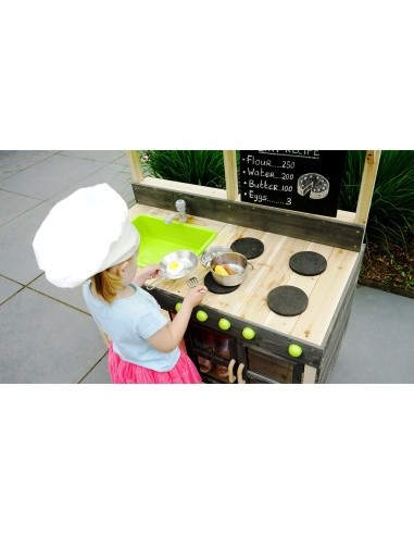 EXIT Yummy 300 wooden outdoor kitchen - naturel