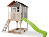 EXIT Loft 700 wooden playhouse - grey