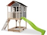 EXIT Loft 700 wooden playhouse - grey