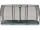 EXIT Allure Premium įleidžiamas batutas 244x427 cm – žalias