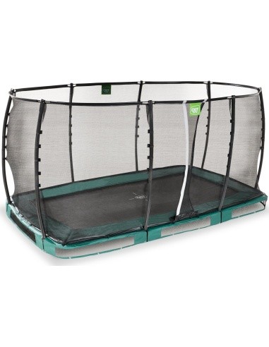 EXIT Allure Premium įleidžiamas batutas 244x427 cm – žalias