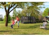 EXIT Allure Premium ground trampoline 244x427cm - green
